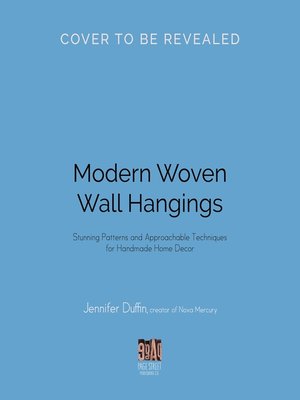 cover image of Modern Woven Wall Hangings